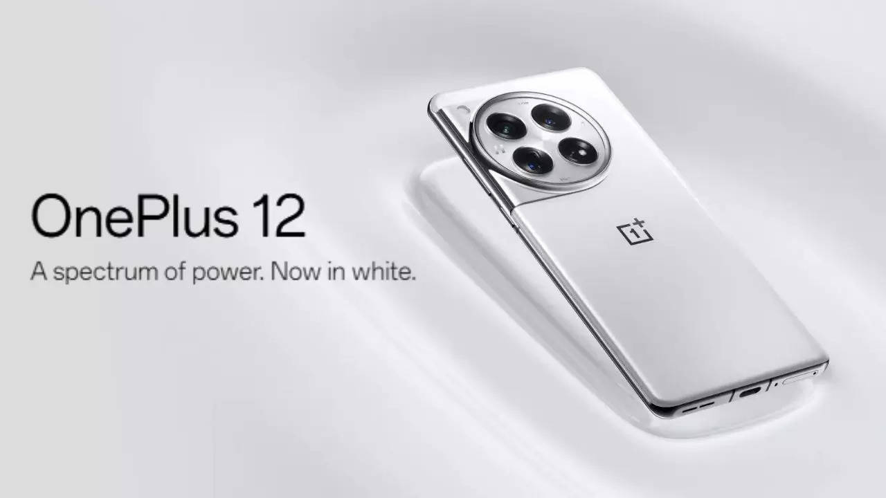 OnePlus 12 Glacial White