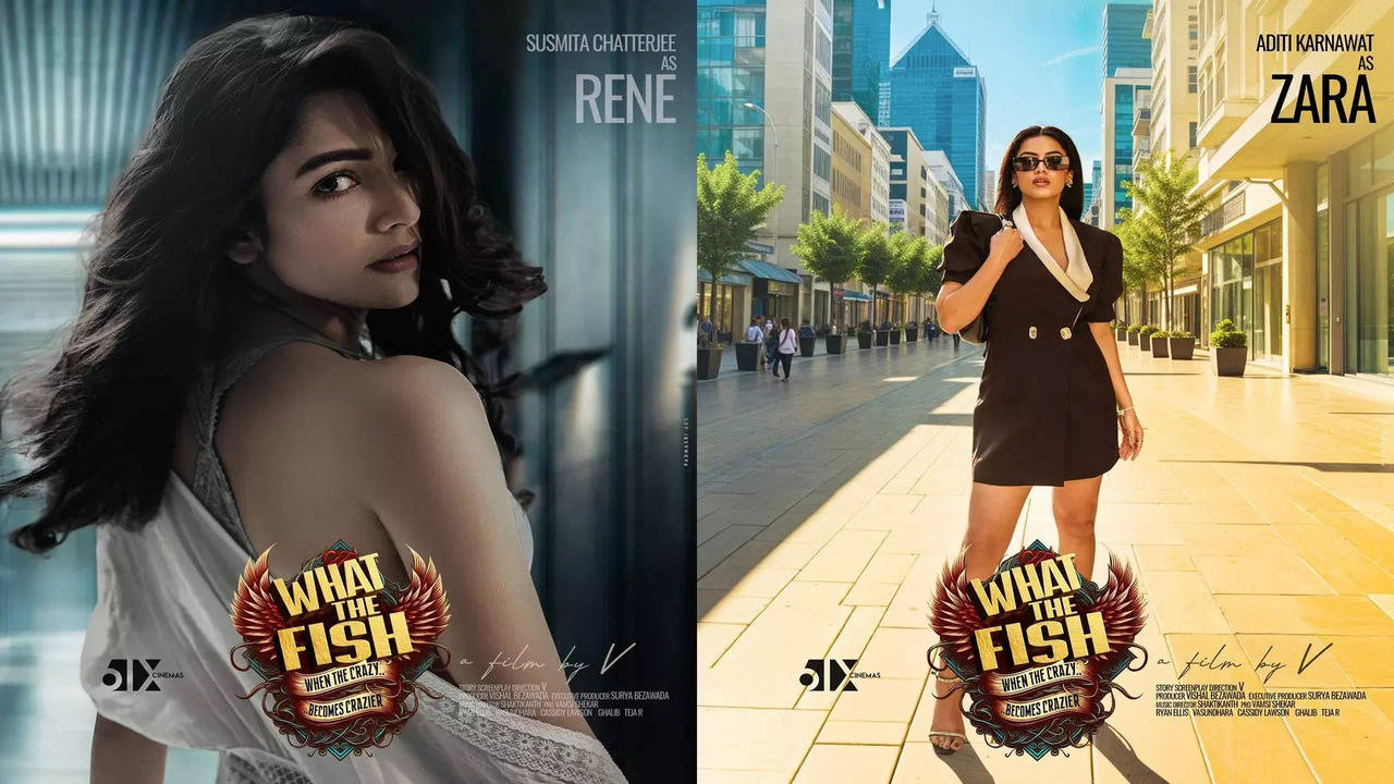 Susmita Chatterjee and Aditi Karnawat in What The Fish