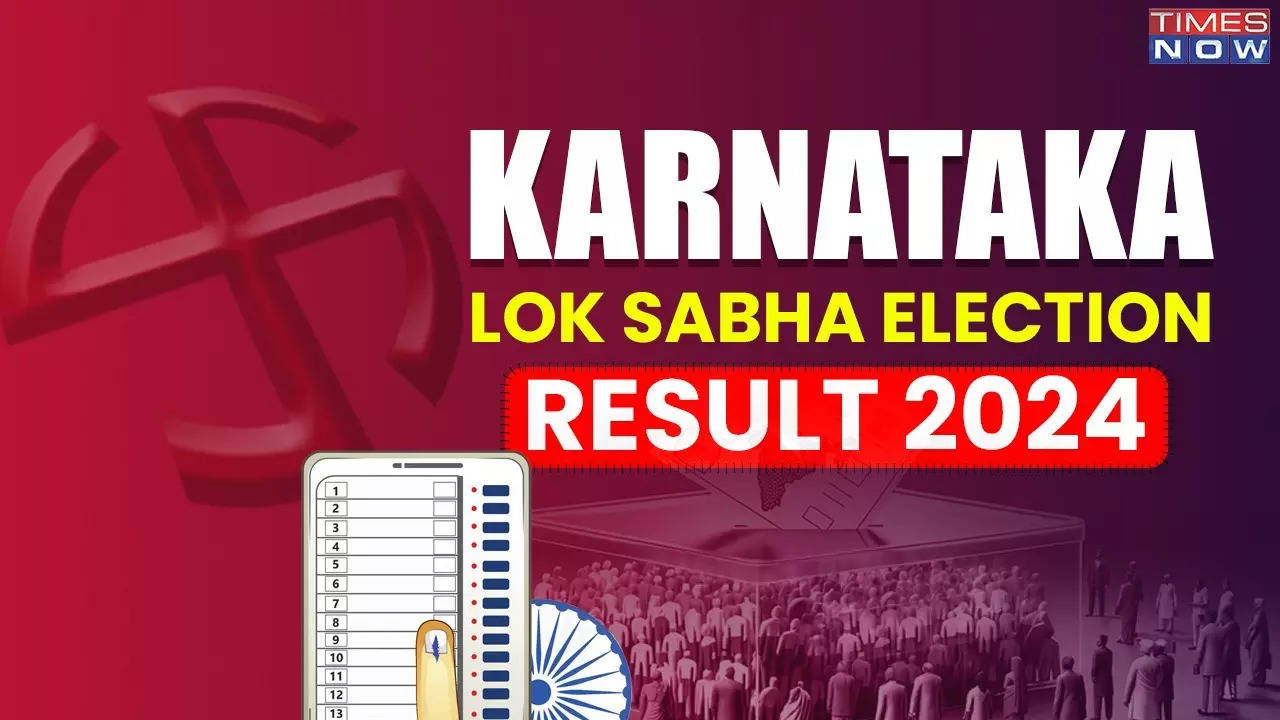 karnataka election results 2024 live updates bjp jds congress bangalore lok sabha election latest news