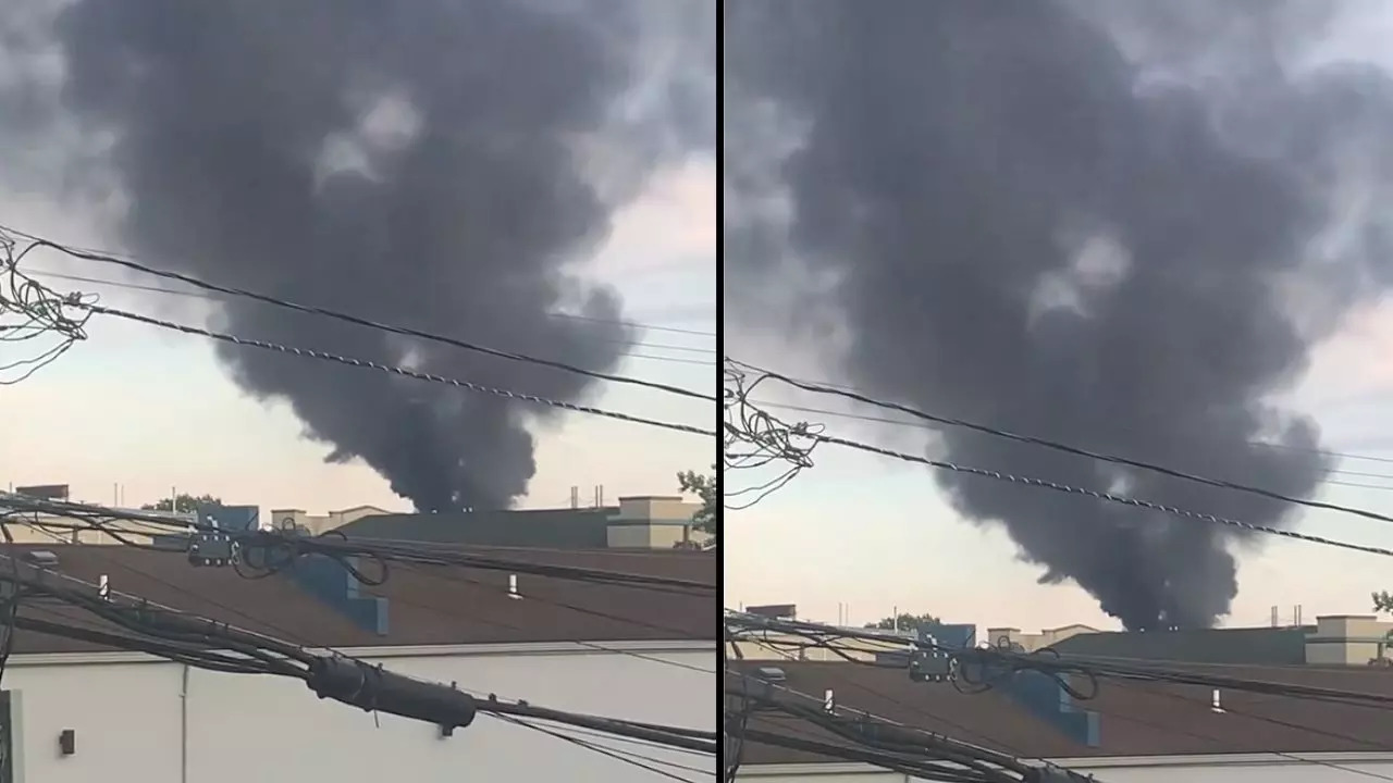 Fire In New Jersey's Elizabeth, Video Of Smoke At Base Of Goethals Bridge Surfaces