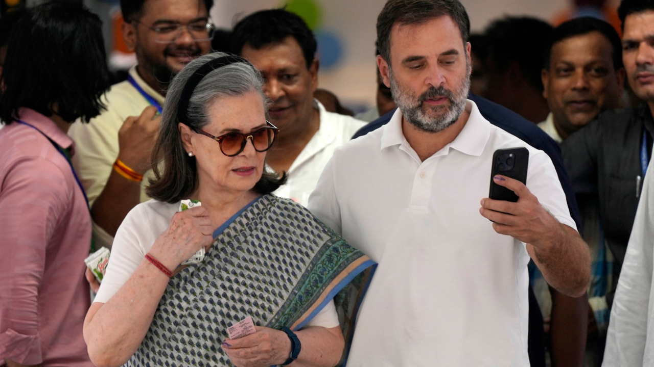 Sonia Gandhi and Rahul Gandhi