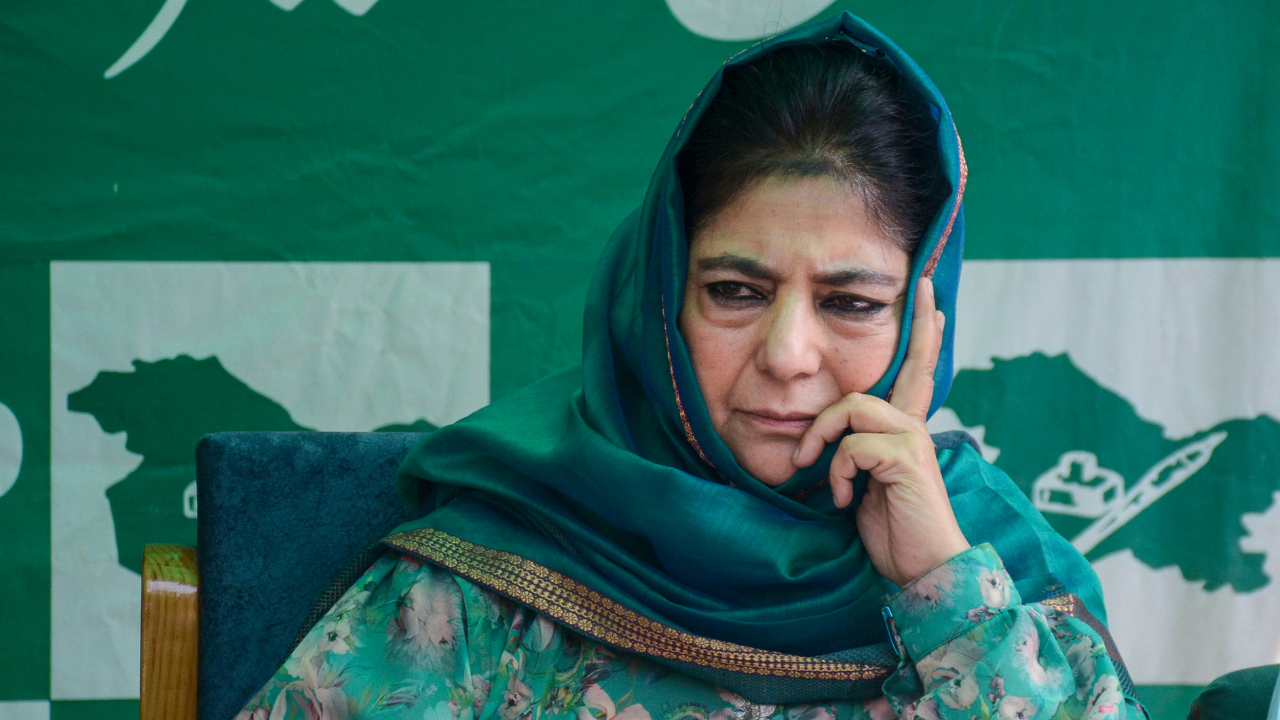 Mehbooba Mufti, Who Often Backed 'History With Pakistan', Loses From J&K's  Anantnag | Times Now