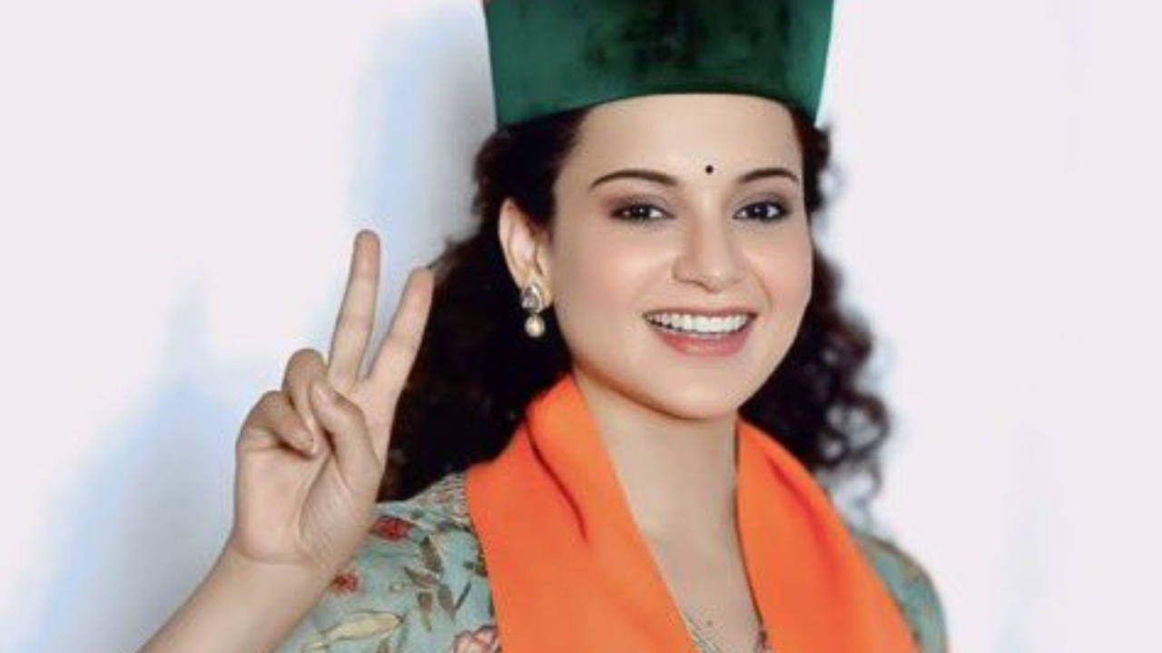 Queen Kangana Ranaut Makes Wins Big From Mandi In Poll Debut. Will She Quit Bollywood?