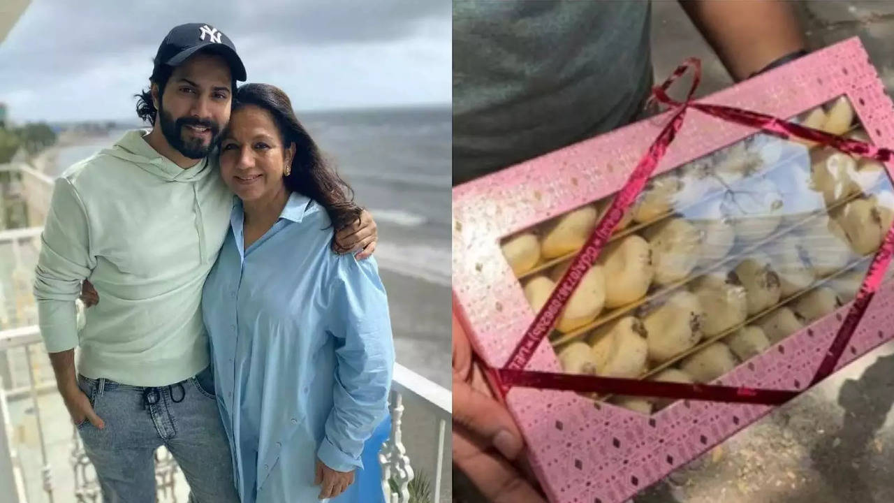 Varun Dhawan-Natasha Dalal Welcome Baby Girl: Dadi Dhawan Treats Paparazzi To Sweets. WATCH