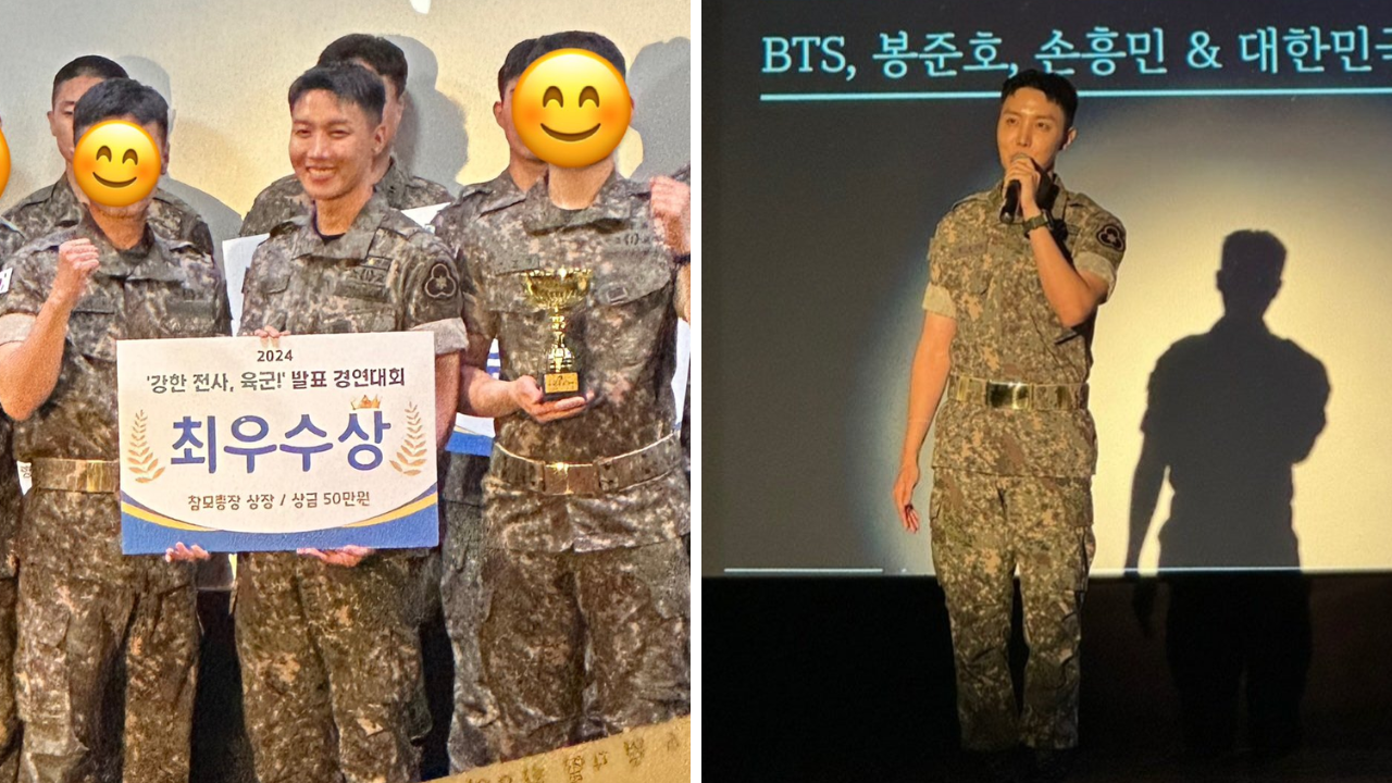 BTS J-hope's Delivers Powerful Speech At Military Presentation Contest, Wins Grand Prize