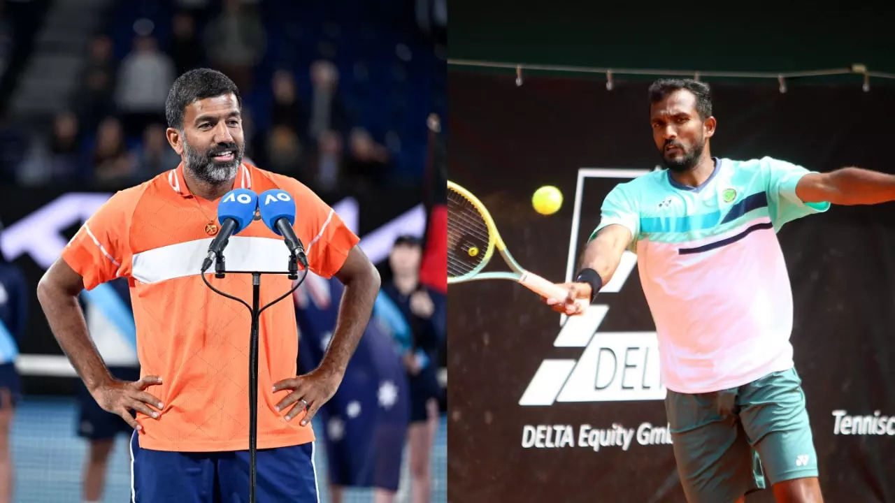 Rohan Bopanna Picks N Sriram Balaji As Doubles Partner For Paris Olympics 2024