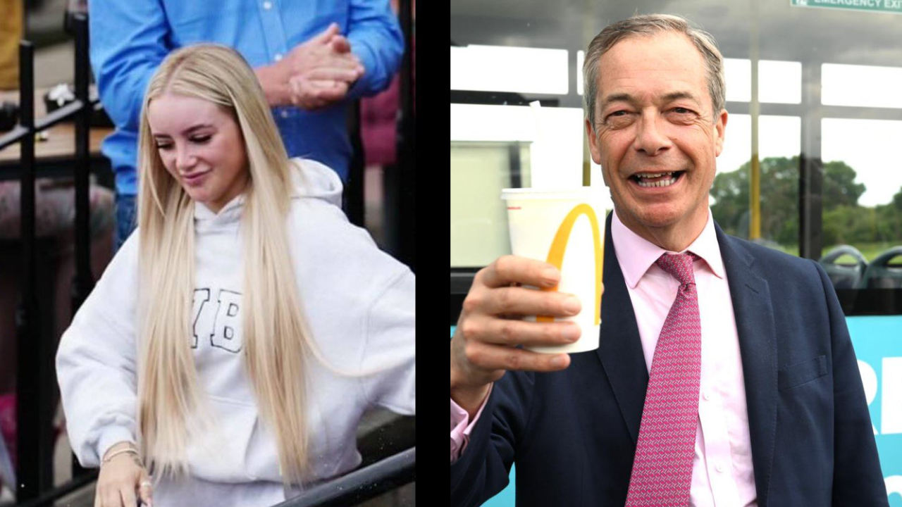 Who Is Victoria ThomasBowen? OnlyFans Model Arrested For Throwing Milkshake At Nigel Farage