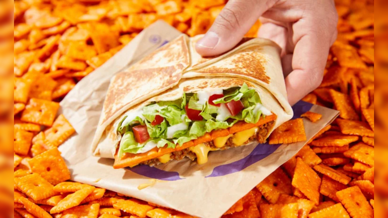 Big Cheez-It Crunchwrap Supreme.