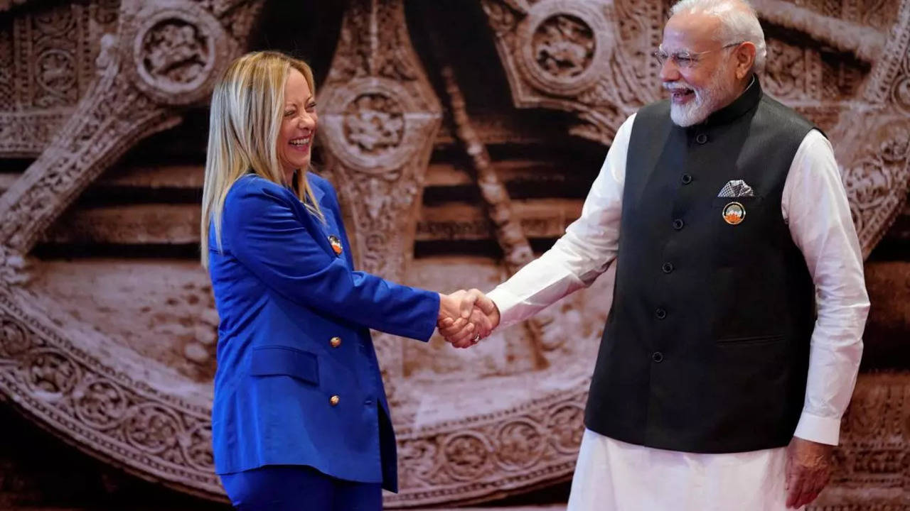 Italian Prime Minister Giorgia Meloni on Tuesday congratulated Prime Minister Narendra Modi f