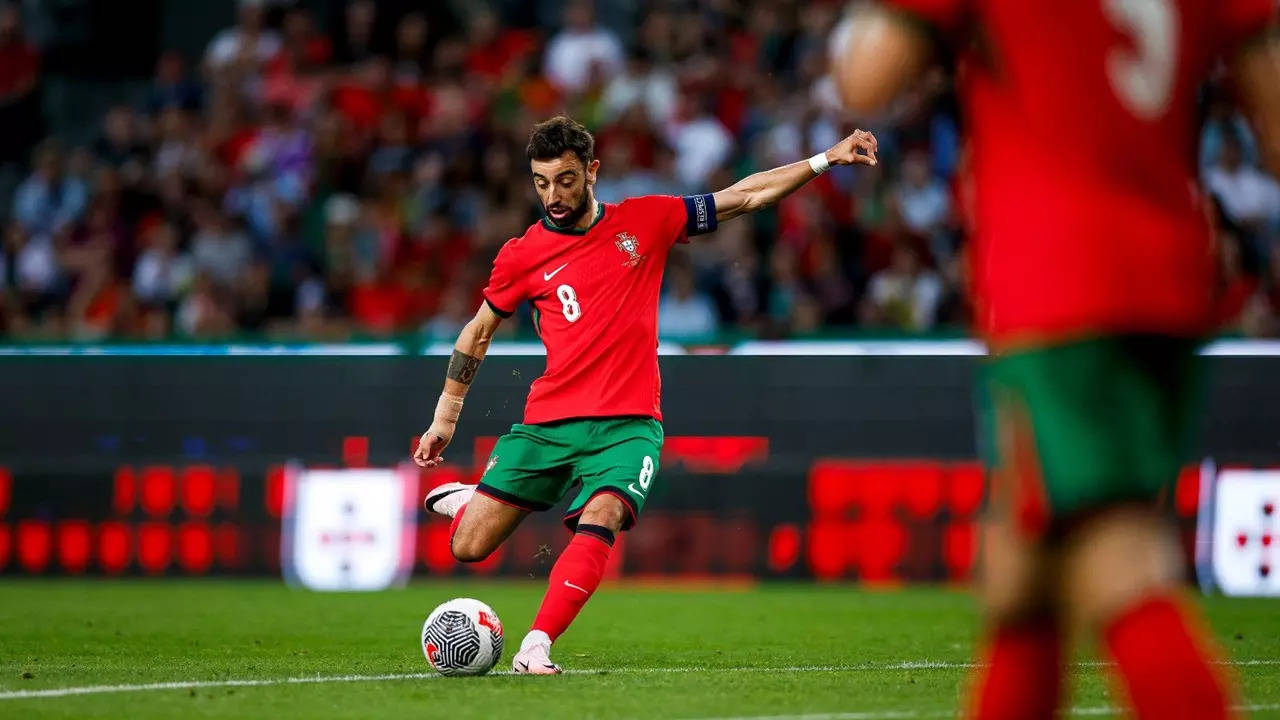 Watch: Bruno Fernandes' Masterclass Finish Inspires Portugal To Victory over Finland | Times Now