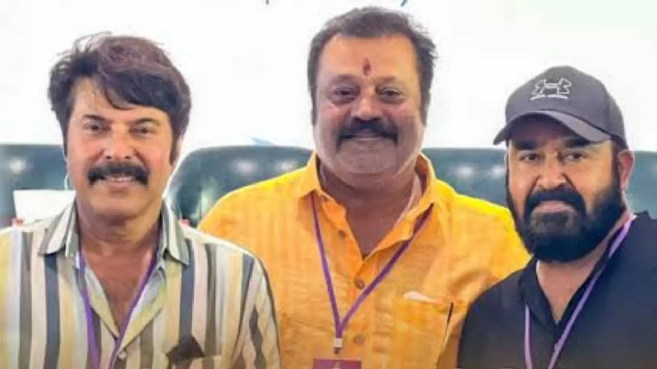 Mohanlal and Mammootty Wish Suresh Gopi Over Election Win