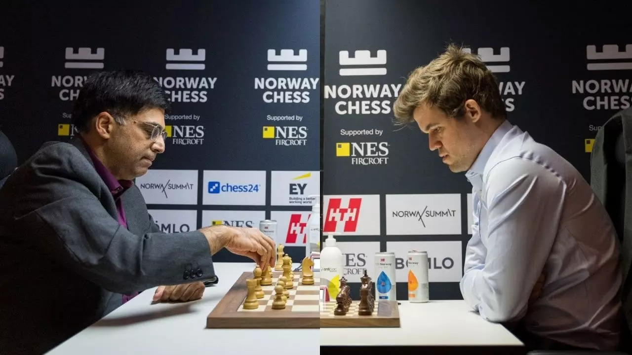 Magnus Carlsen Viswanathan Anand
