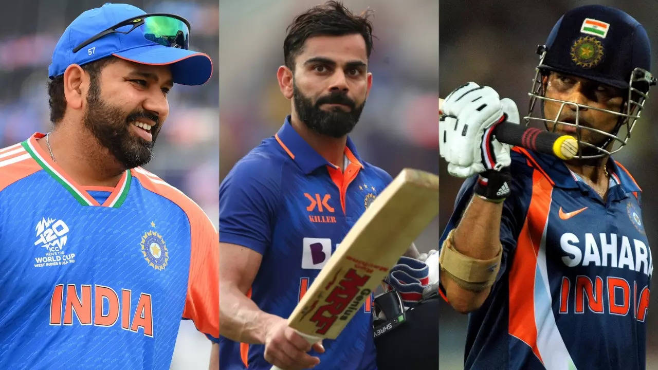 Rohit Sharma Becomes Third Cricketer After Sachin Tendulkar & Virat Kohli To…