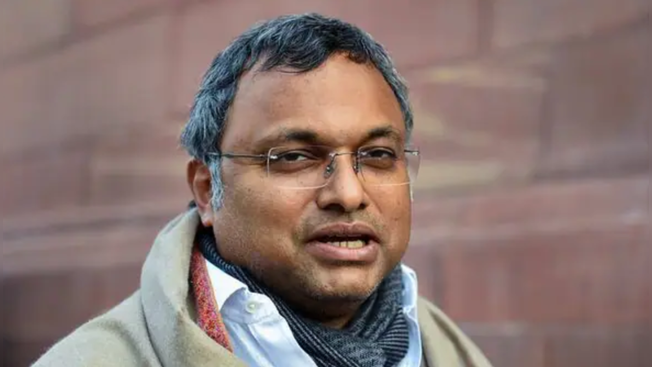 Congress leader Karti Chidambaram