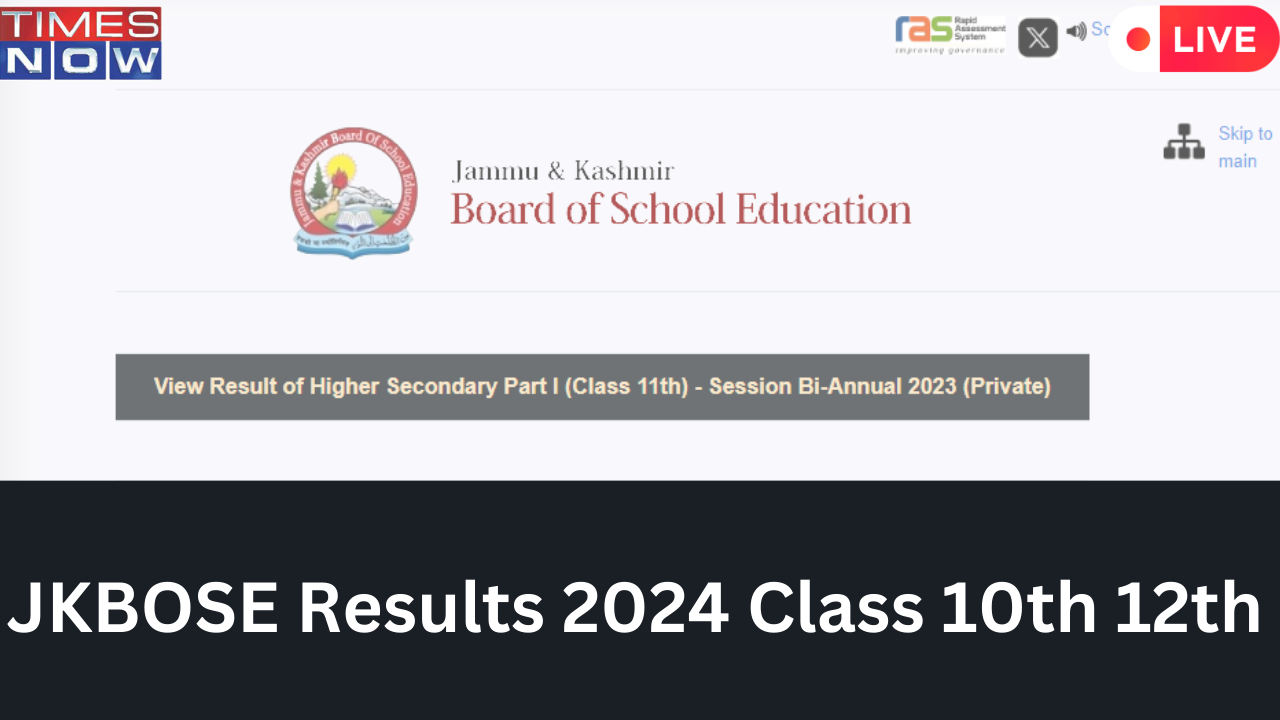 JKBOSE Results 2024 Class 10th Date Highlights JK Board 10th Result By Roll Number Soon on jkbosenicin Updates here