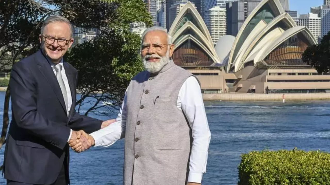 Australian PM & PM Modi