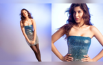 Shanaya Kapoor Turns Heads In An Off-Shoulder Shimmery Mini Dress