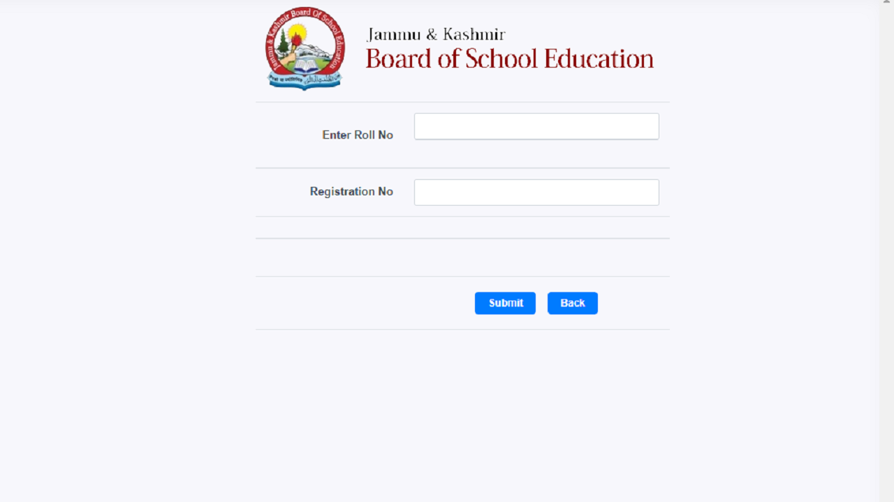 JKBOSE 12th Results 2024 Released