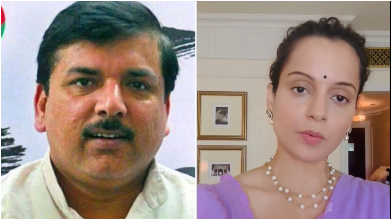 Sanjay Singh and Kangana Ranaut