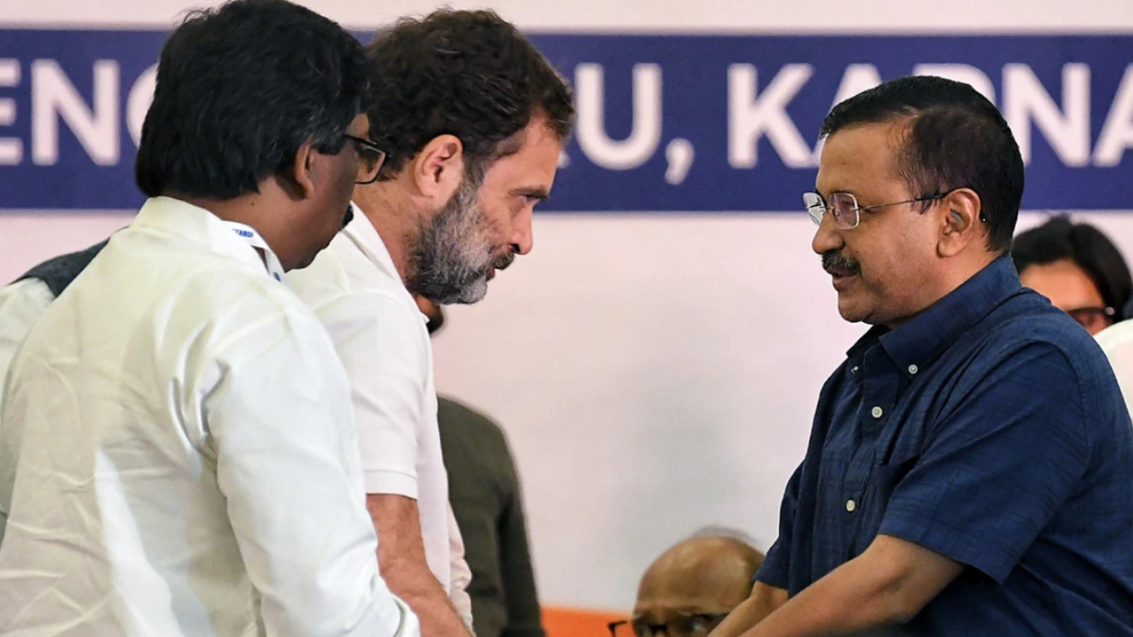 Arvind Kejriwal and Rahul Gandhi