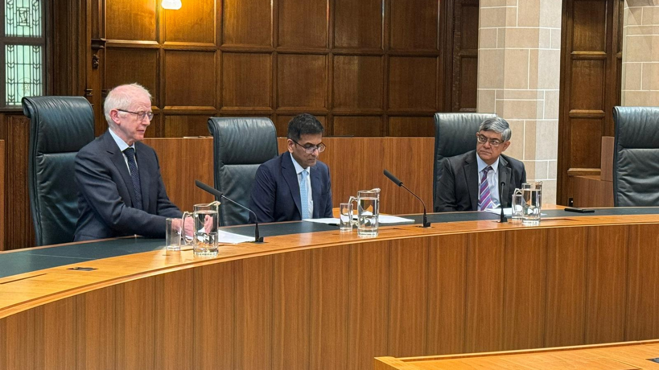 CJI Chandrachud In Speech At UK SC