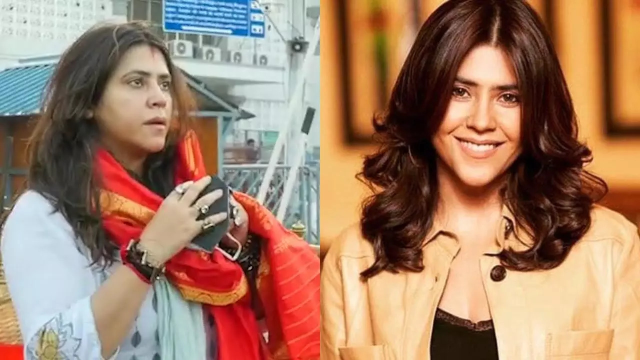 Ekta Kapoor Visits Tirupati's Venkateswara Temple On Her 49th Birthday - Watch