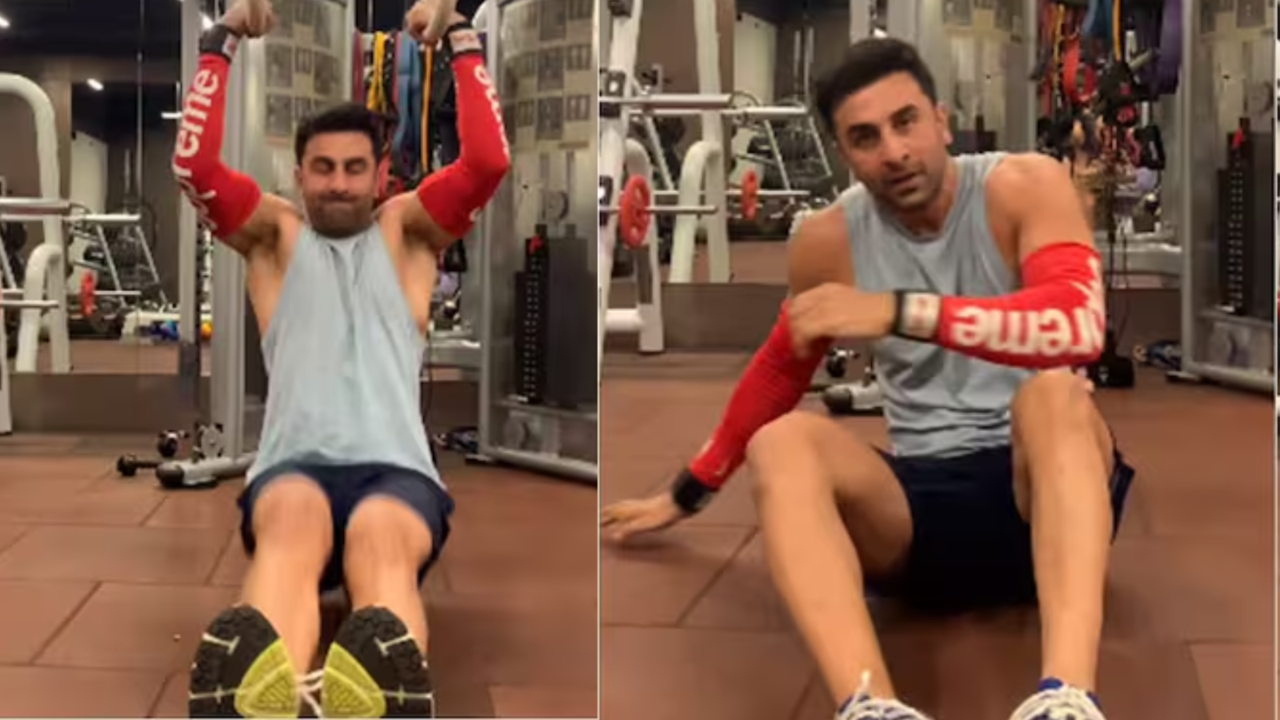 Ranbir Kapoor's Intense Workout Video Goes VIRAL, Alia Bhatt, Arjun Kapoor Impressed. WATCH