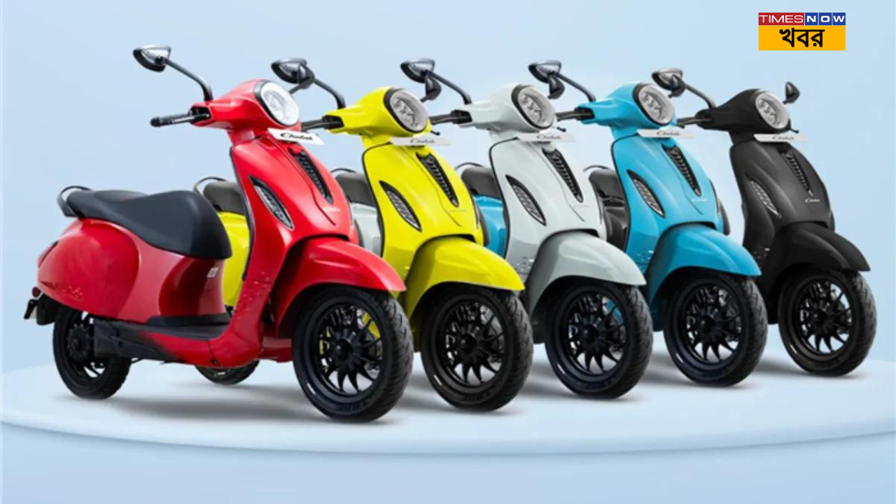 bajaj chetak 2901 launched new electric scooter with five colour variants