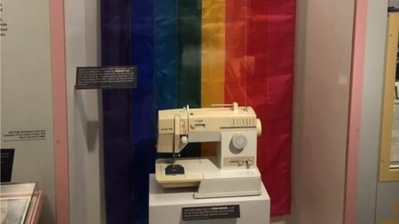 Photo Of Original Pride Flag