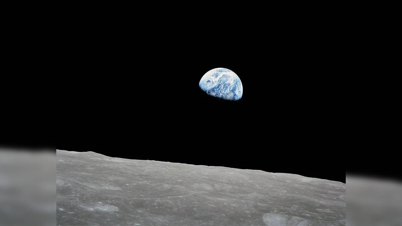 William Ander's Earthrise Scene From Space