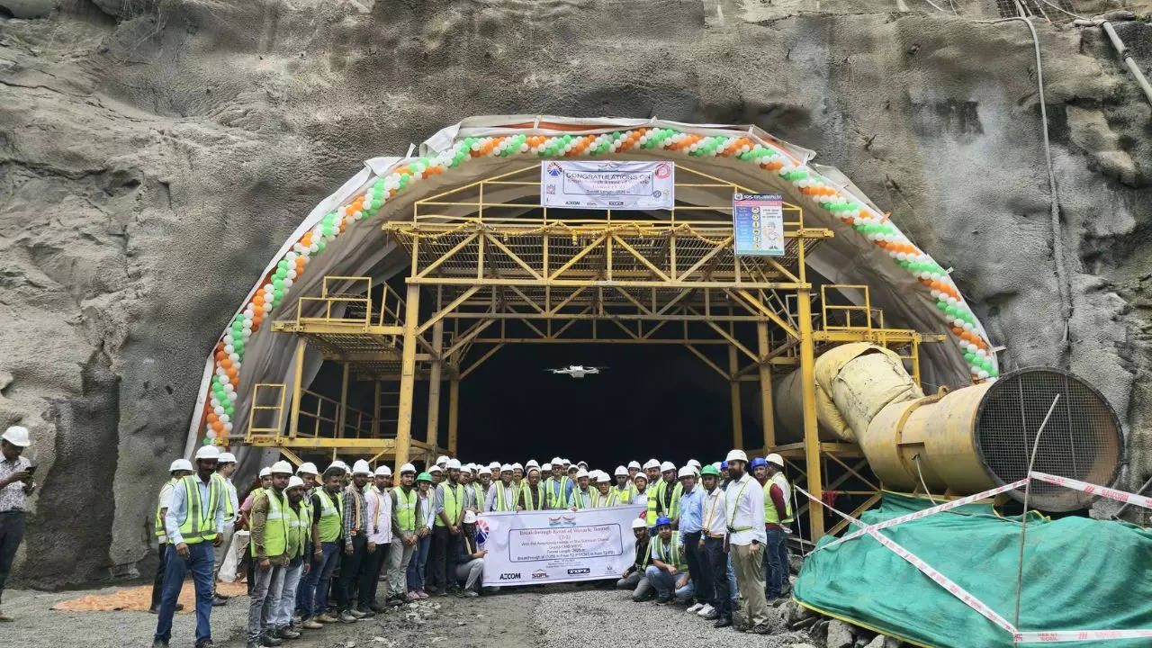 Panvel Karjat Suburban Corridor Wavarle Tunnel