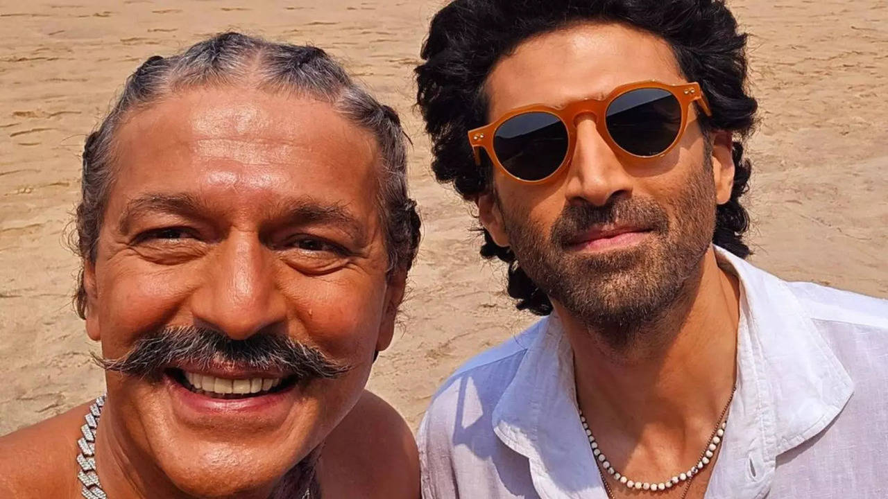 Ananya Panday's Dad Chunky Panday Goes Shirtless As He Drops Pic With Aditya Roy Kapur