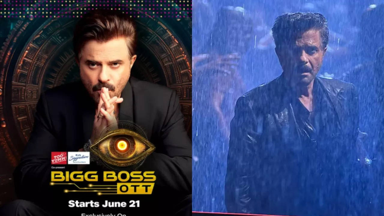 Bigg Boss OTT 3 Host : Host Anil Kapoor Shoots For A Rain Sequence, See Pic  | Times Now