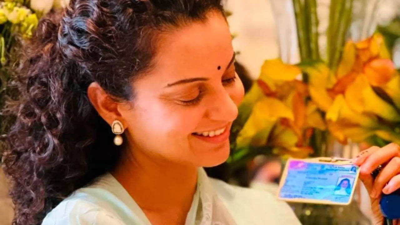 Amid Slap Controversy, Kangana Ranaut Drops Pic Of Her New ID Card As MP