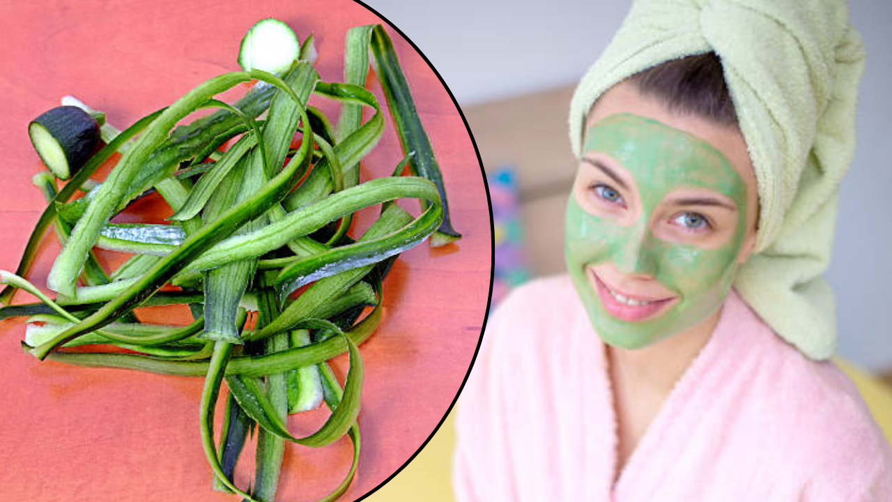 Benefits of cucumber Peels for skin whitening