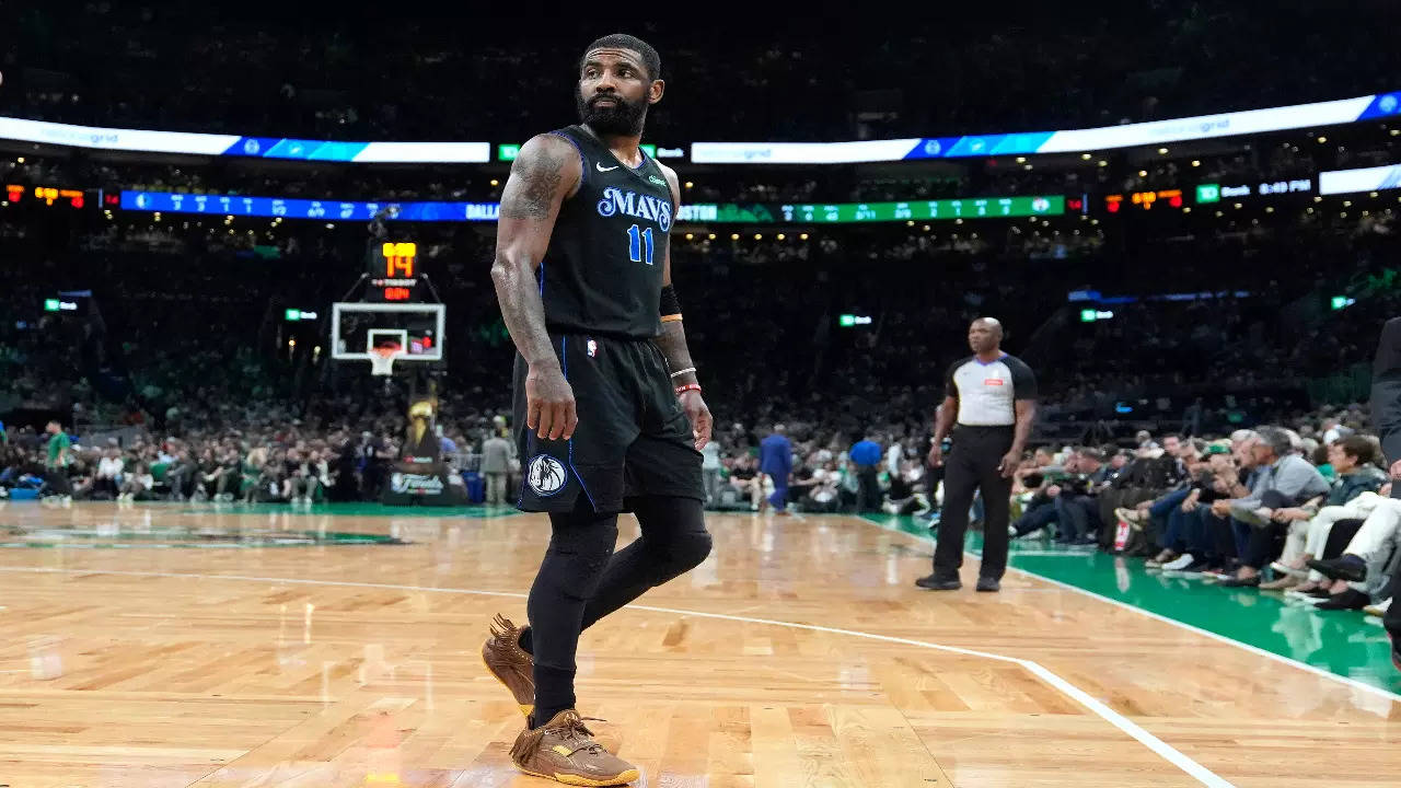 ‘I thought It Was Gonna Be A Little Louder’: Kyrie Irving Isn’t Bothered By The Boston Celtics Crowd