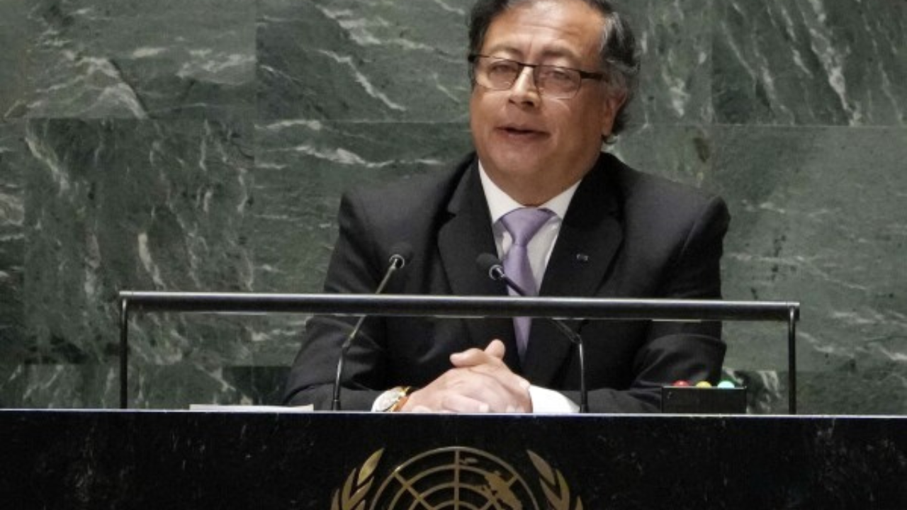 Colombian President Gustavo Petro