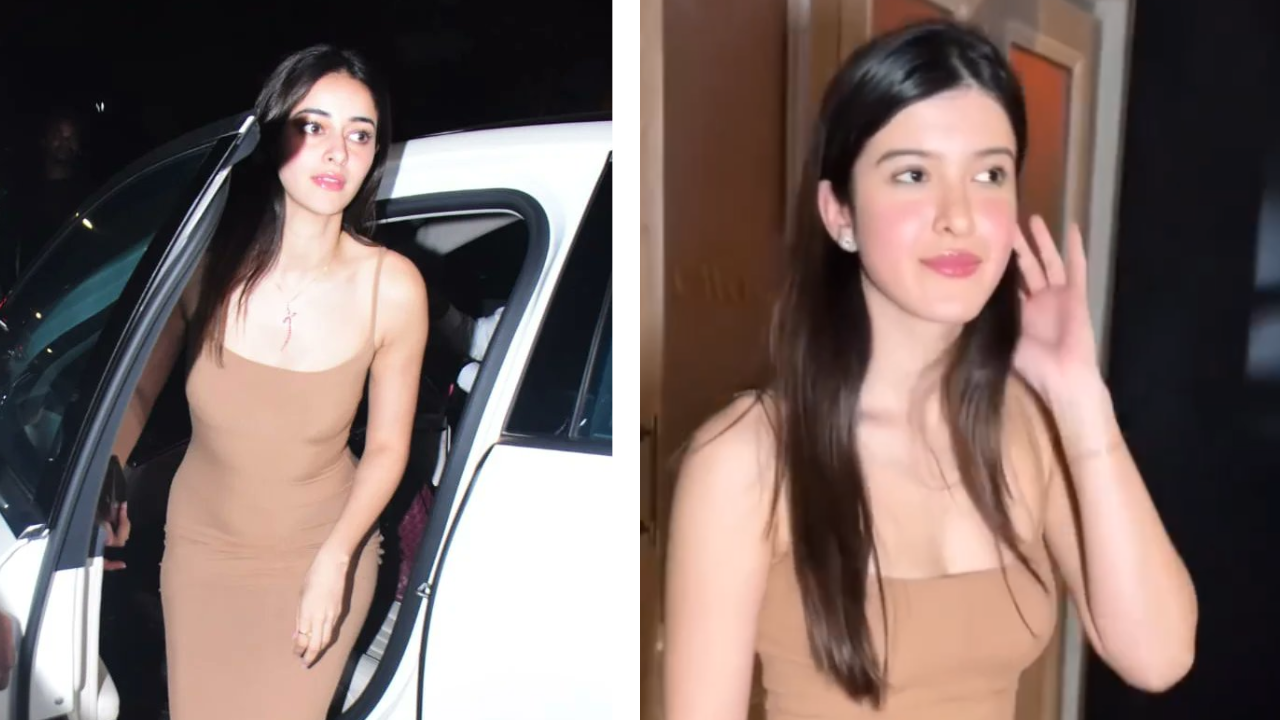 Fashion face-off between Ananya Panday and Shanaya Kapoor