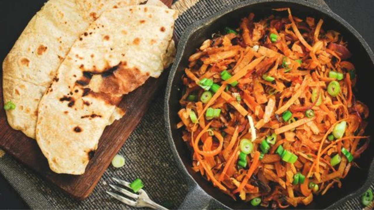 make noodles from stale rotis  for breakfast