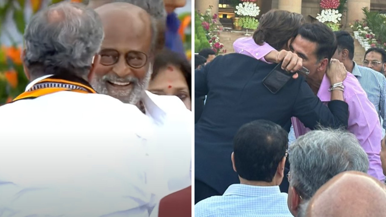 PM Modi's Oath-Taking Ceremony: Akshay Kumar, Rajinikanth, Vikrant Massey And More Celebs Attend Big Day