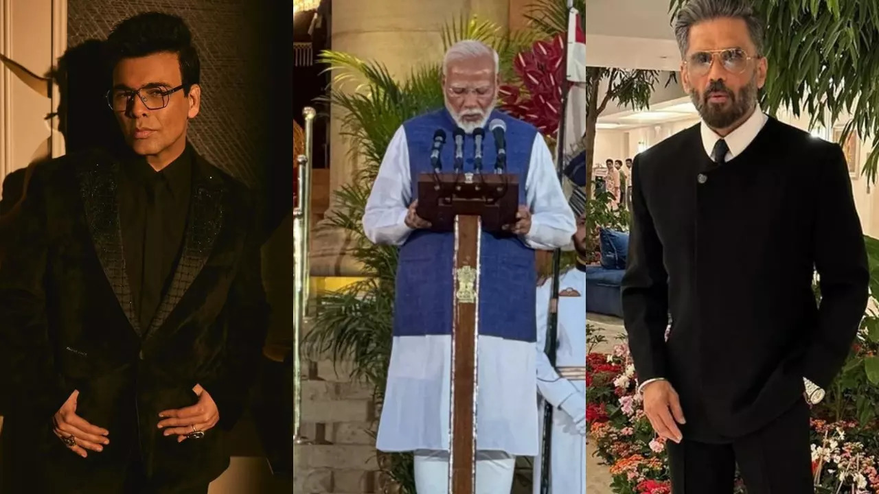 PM Modi takes oath for historic third term, celebrities shower congratulations