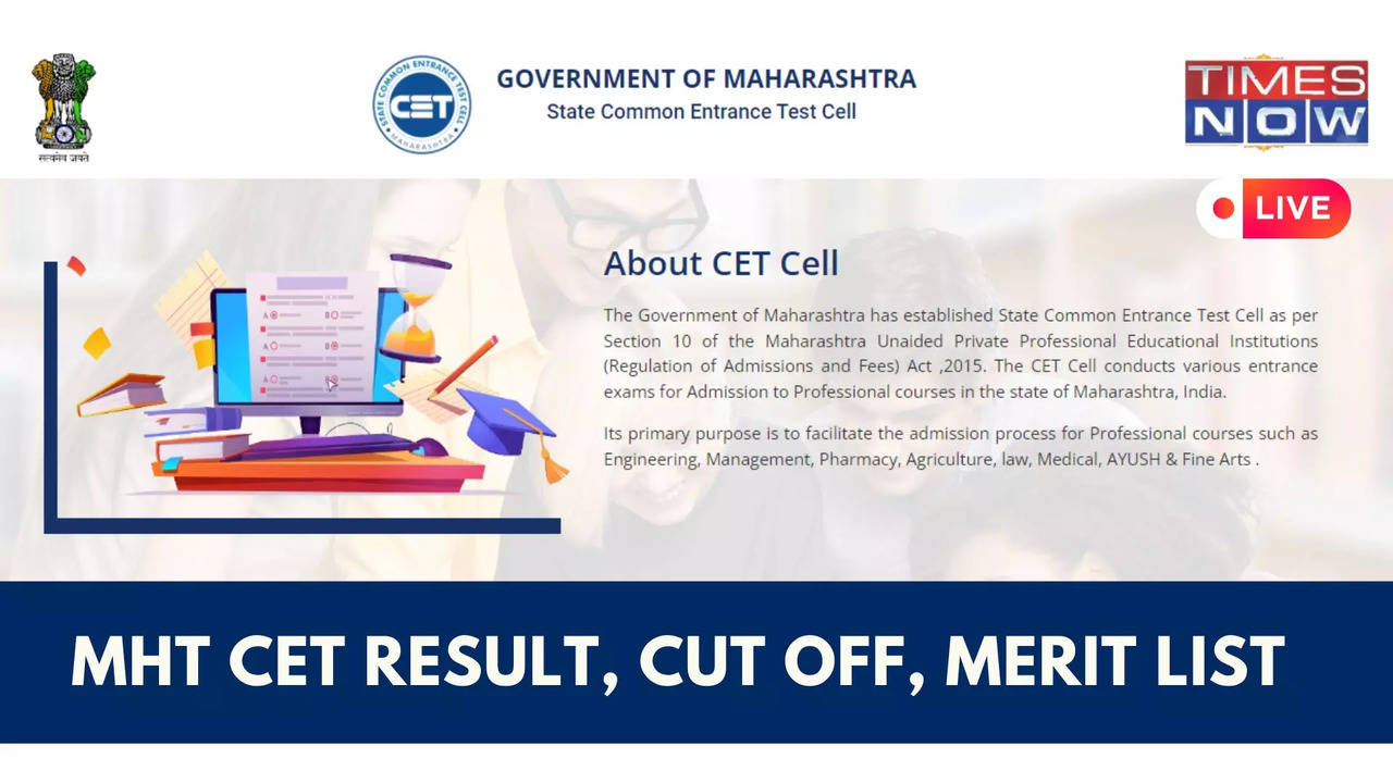 MHT CET Result Date 2024 Highlights Maharashtra CET Result Merit List PCB PCM Cut Off Soon on cetcellmahacetorg Latest Update 