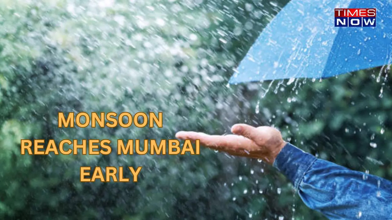 The Southwest monsoon reached Mumbai two days early. Image-istock.