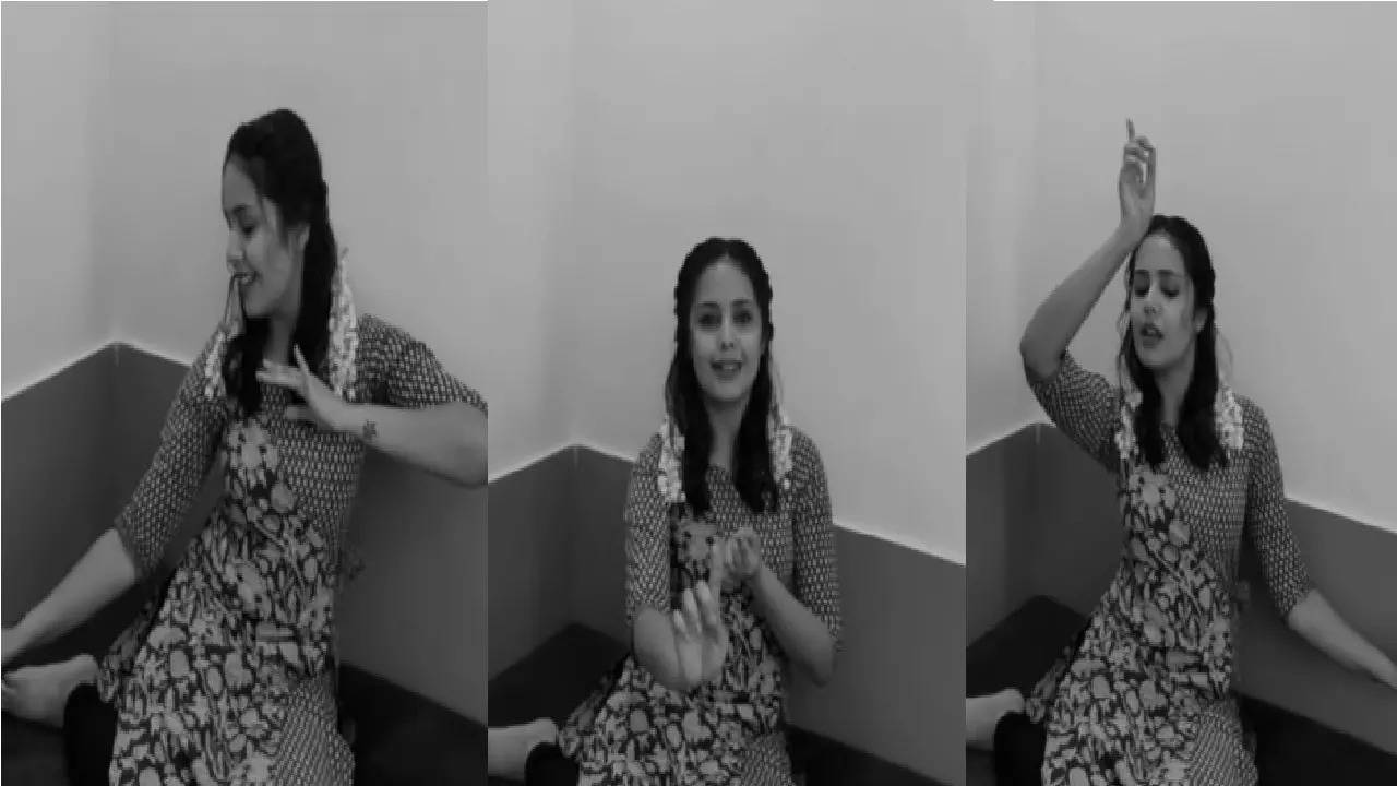 shivani rangole dance on heeramandi song