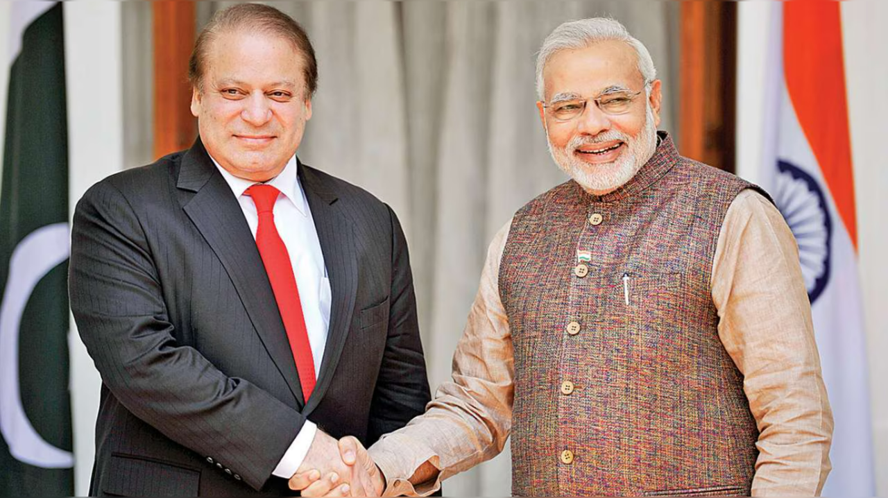 File Photo of Nawaz Sharif With PM Modi