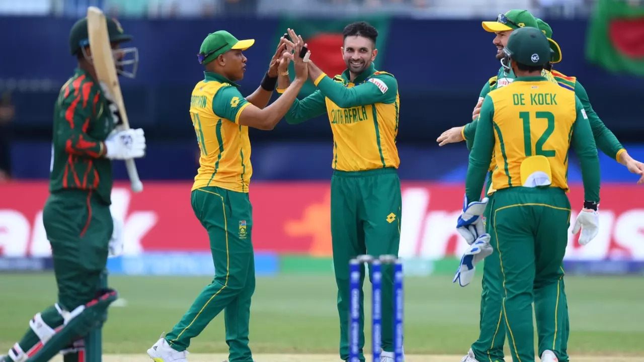 T20 World Cup 2024: South Africa Edge Bangladesh By 4 Runs In Last-Over Thriller