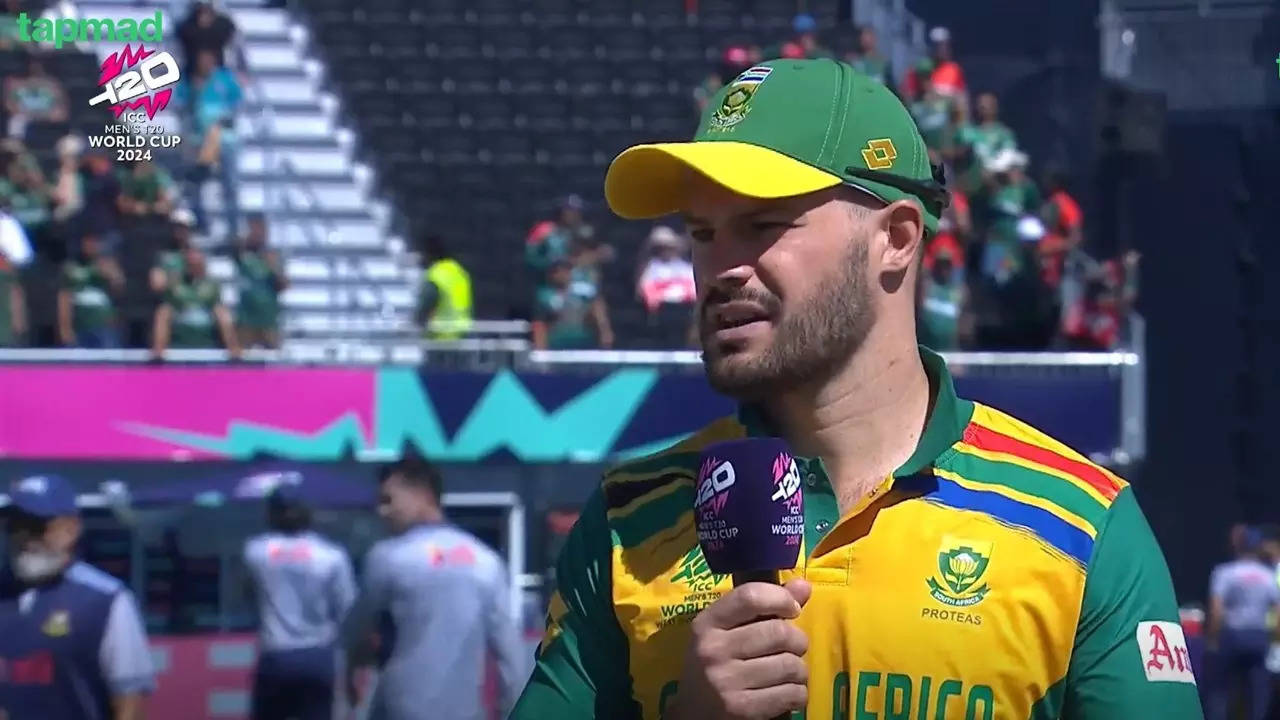 South Africa's captain, Aiden Markram