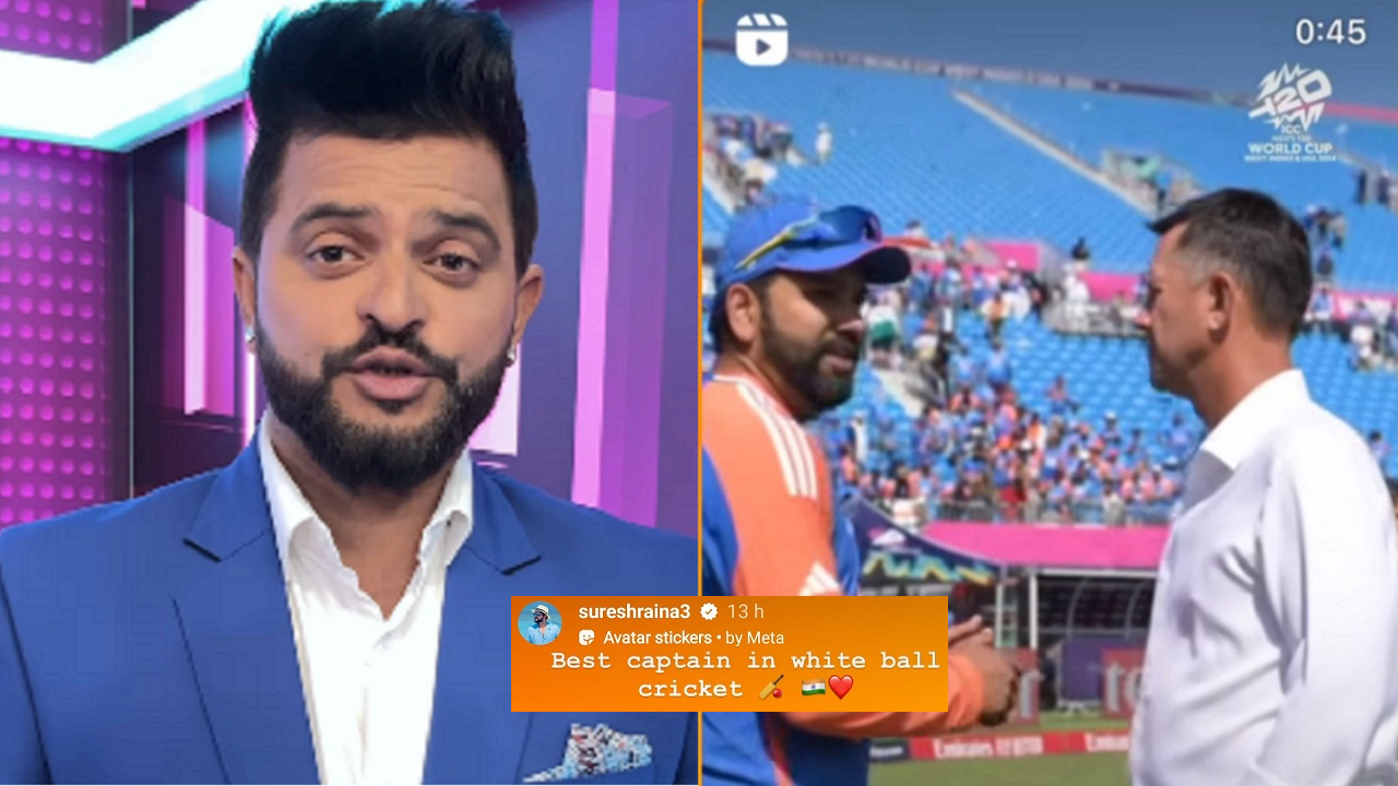 Suresh Raina's story for best captain white ball cricket goes viral