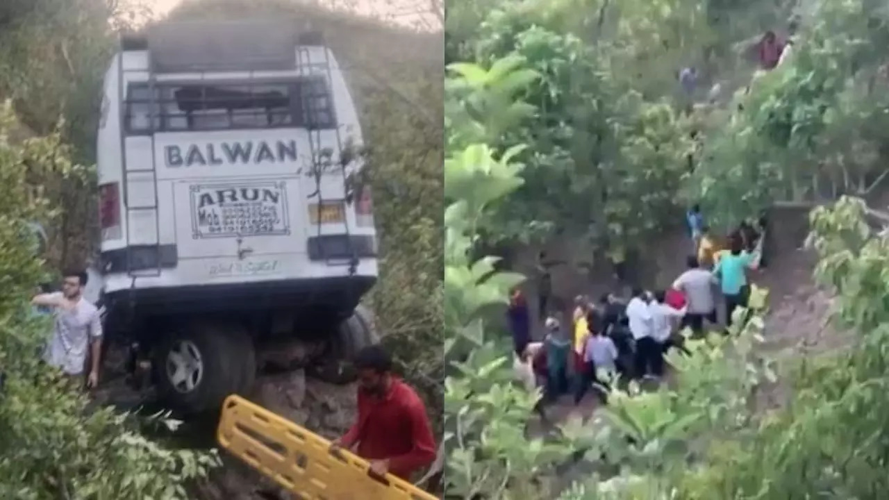 Bus With Pilgrims Falls Into Gorge In Jammu and Kashmir's Raesi