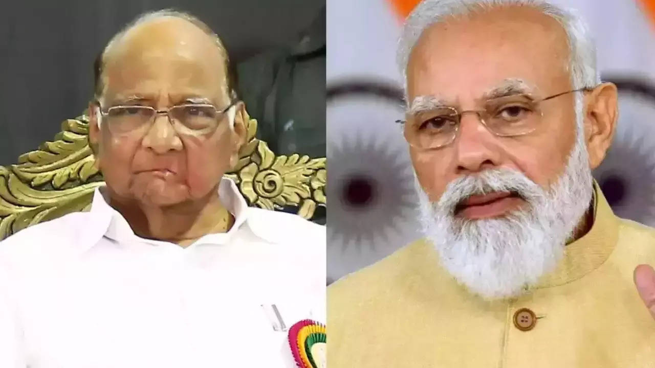 Sharad Pawar_PM Modi.